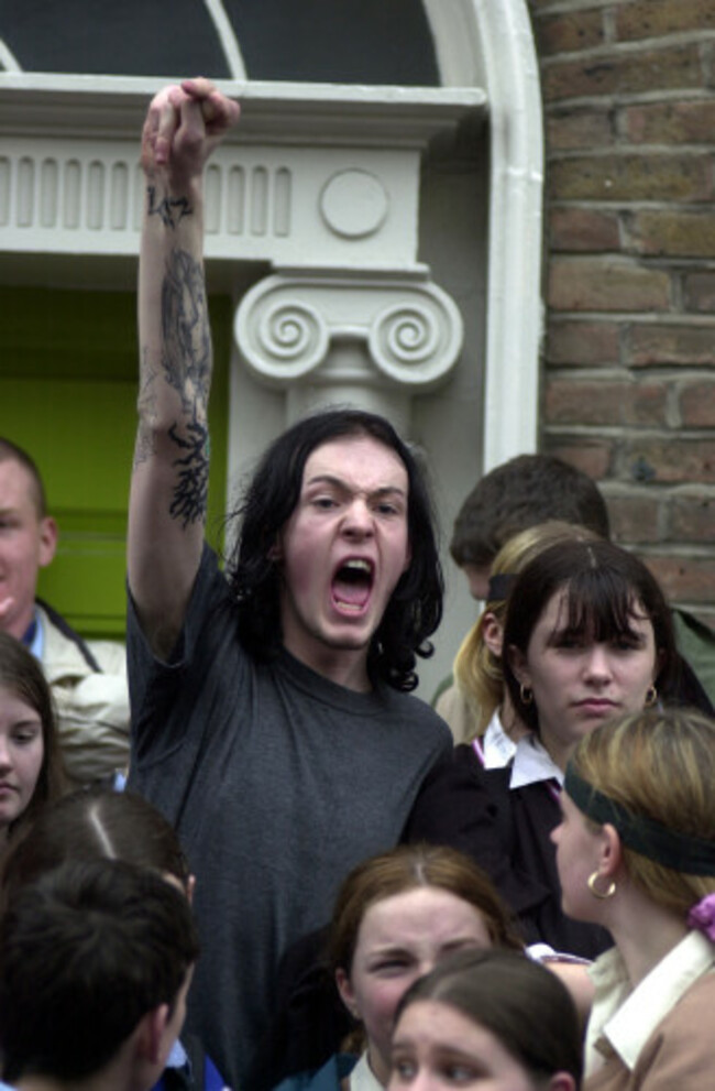 YOUNG PEOPLE INDUSTRIAL ACTION DISPUTES EDUCATION CRISIS