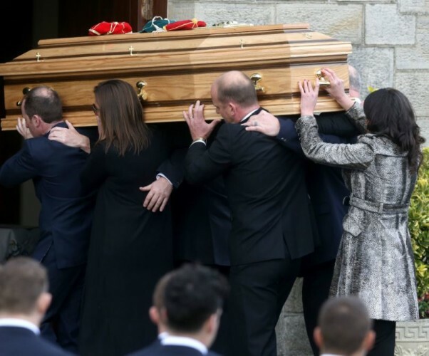 'A loving, caring family man' Anthony Foley laid to rest in Clare