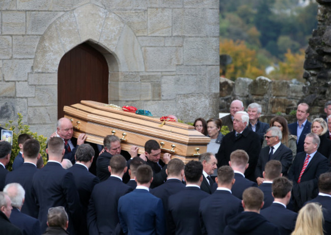 Anthony Foley Funeral - St Flannan's Church