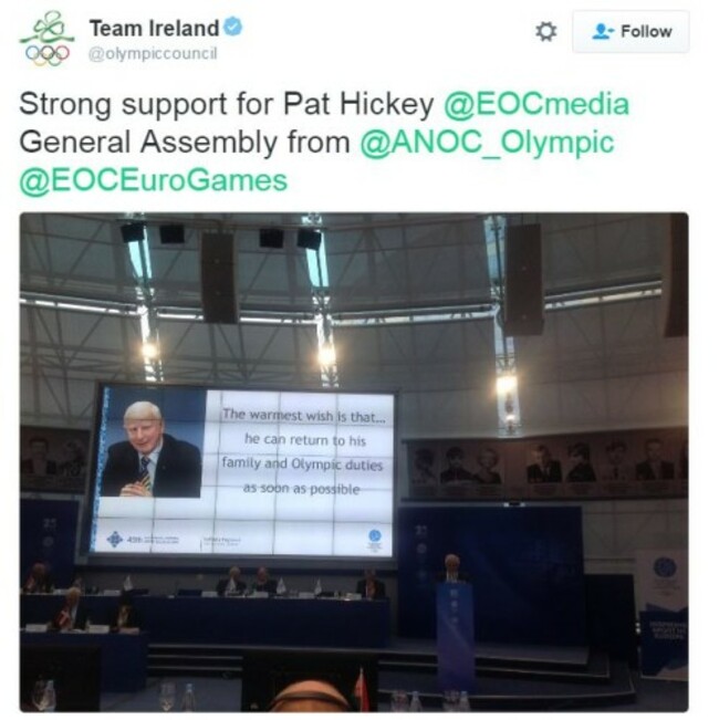 ireland tweet