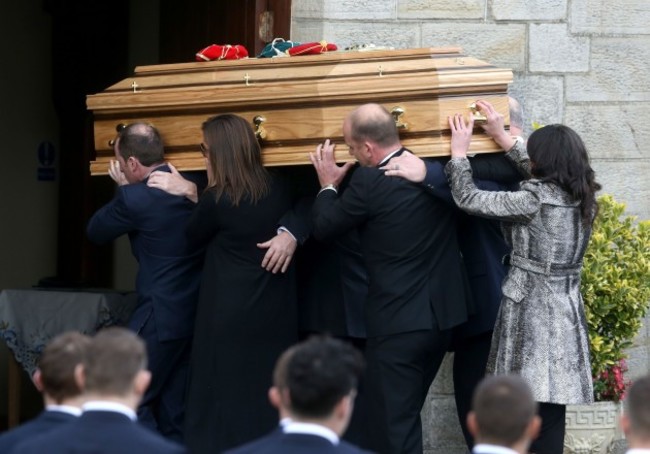 Anthony Foley Funeral - St Flannan's Church