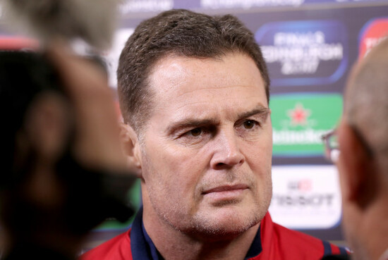 Rassie Erasmus interviewed ahead of the game