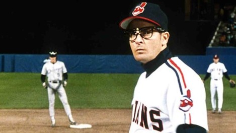 Charlie Sheen Dressed As His Major League Character for Game 7 of