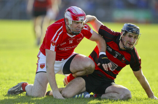 Barry Coughlan in action against Eoin Kelly