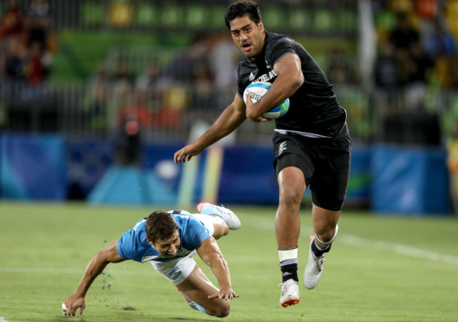 Akira Ioane with Franco Sabato