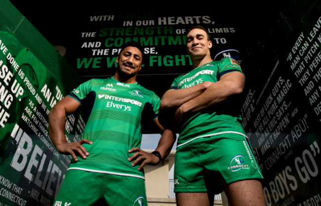 Bundee Aki and Ultan Dillane