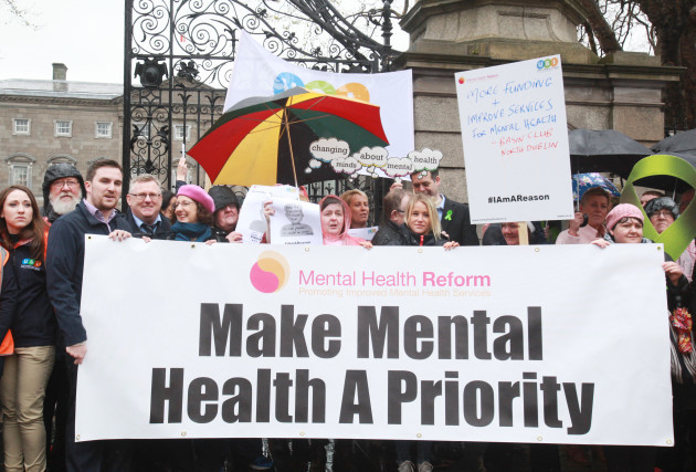 28/4/2016. Metal Health Issues Protests