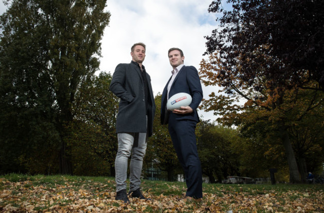 Luke Fitzgerald and Gordon D'Arcy