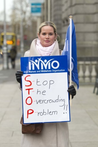 File Photo NMO members have voted 925 in favour to back strike action over emergency department overcrowding.  The union will serve formal strike notice on the HSE  and all health employers today and the campaign of industrial action which will involve