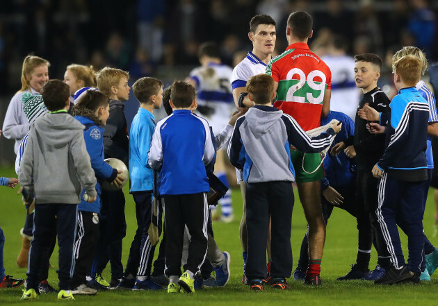 Diarmuid Connolly consoles James McCarthy