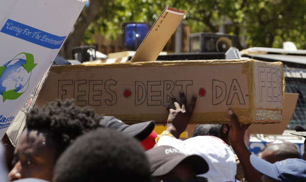 South Africa University Protests
