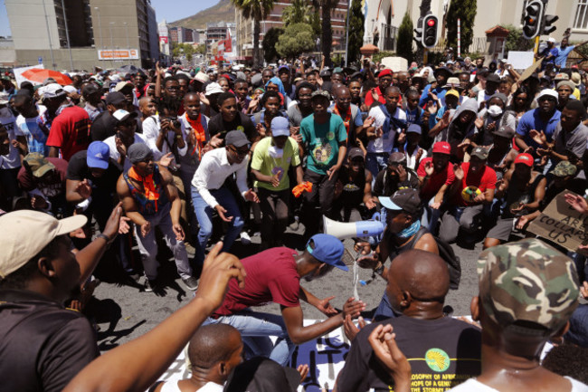 South Africa University Protests