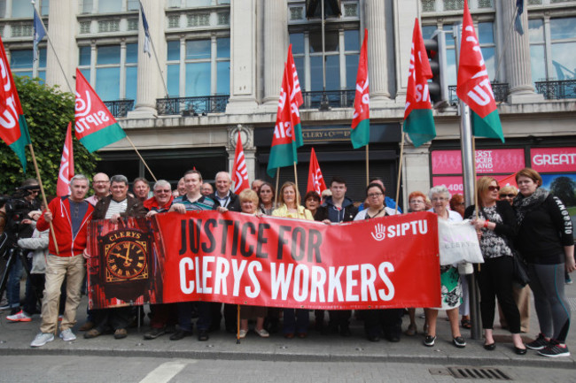 12/6/2016. Clerys One Year Anniversary Protests