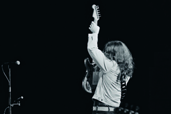 Rory Gallagher from Looking Back The Changing Faces of Ireland by Eric Luke