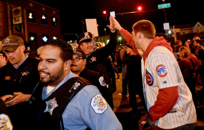 NLCS Dodgers Cubs Baseball