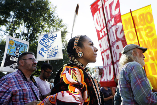 Oil Pipeline Protest