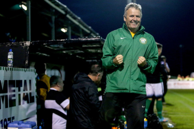 Harry Kenny celebrates his sides second goal