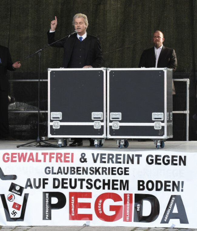 Germany Anti-Islam Rally