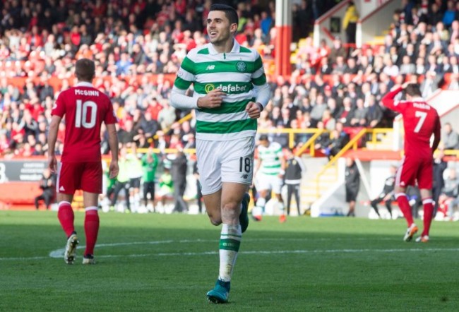 Aberdeen v Celtic - Ladbrokes Scottish Premiership - Pittodrie Stadium