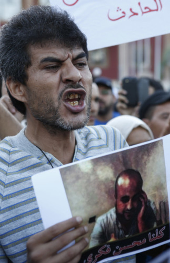 Morocco Protest