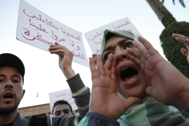 Morocco Protest