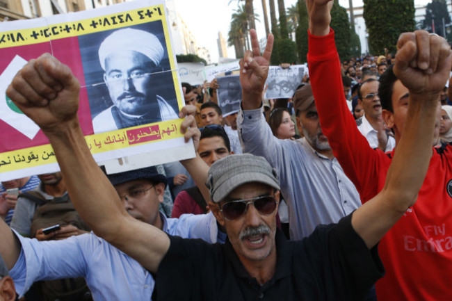 Morocco Protest