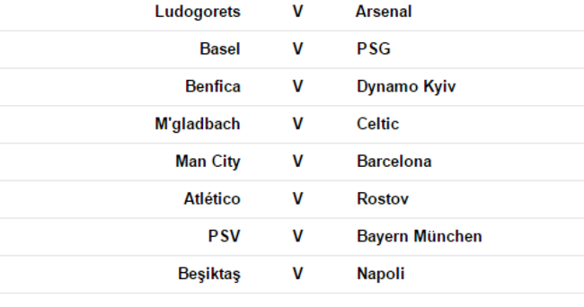 CL fixtures 1 Nov