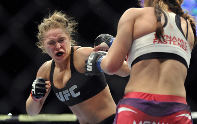 MMA Rousey Holm