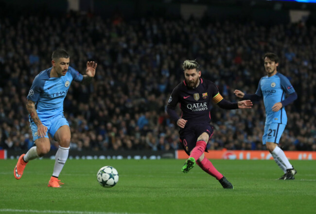 Manchester City v Barcelona - UEFA Champions League - Group C - Etihad Stadium