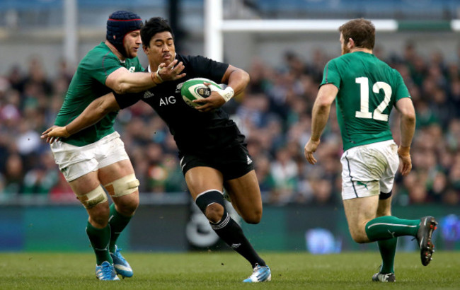 Sean O'Brien and Julian Savea