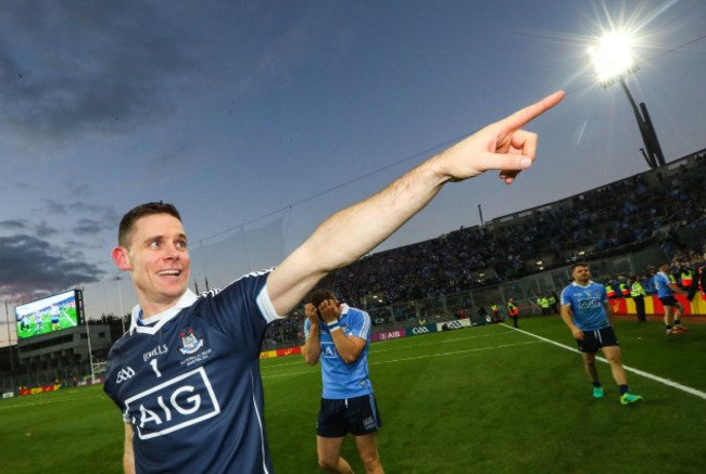 Stephen Cluxton celebrates