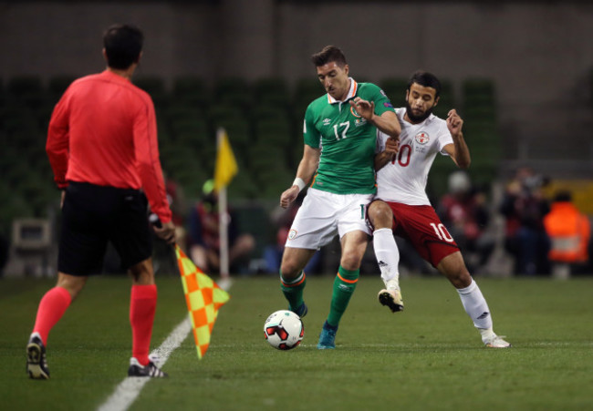 Republic of Ireland v Georgia - 2018 FIFA World Cup Qualifying - Group D - Aviva Stadium