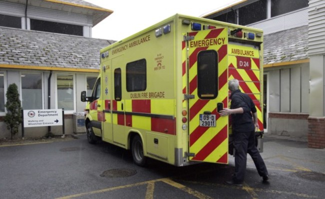 File photo Safety notices have been issued to all staff to carry out basic checks on oxygen equipment in ambulances following the death of a man in an ambulance fire at Naas General Hospital. Naas General Hospital in County Kildare, where an agency nurse