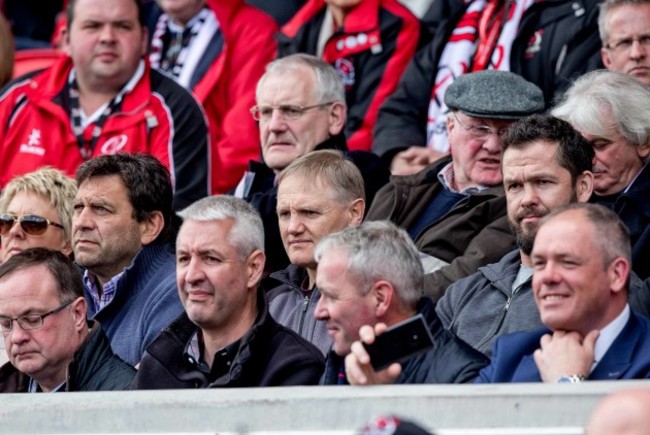 David Nucifora, Joe Schmidt and Andy Farrell