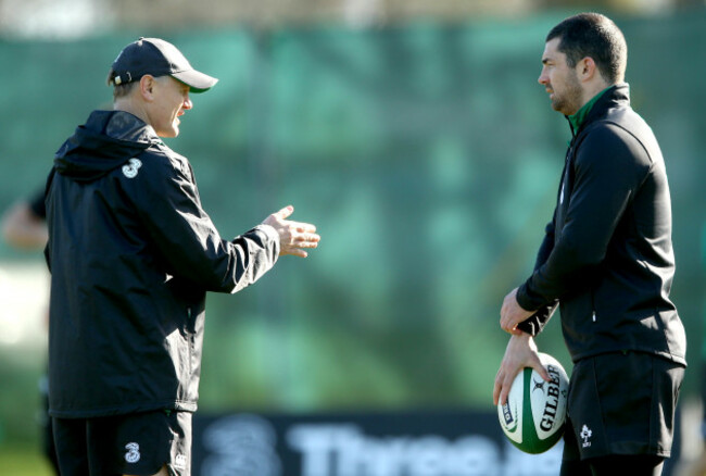 Joe Schmidt and Rob Kearney