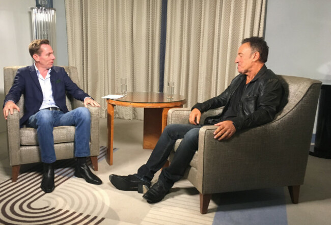 Ryan Tubridy and Bruce Springsteen 1