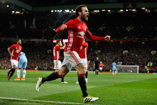 Manchester United v Mancheser City - EFL Cup - Round of 16 - Old Trafford