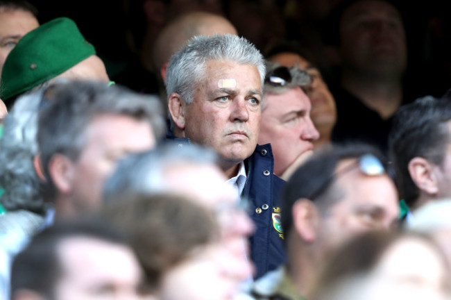 Warren Gatland at the game