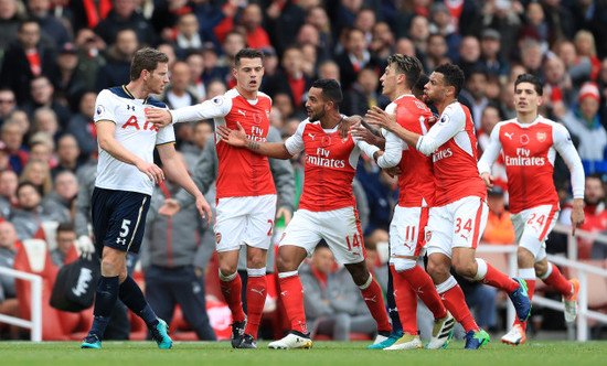 Arsenal v Tottenham Hotspur - Premier League - Emirates Stadium