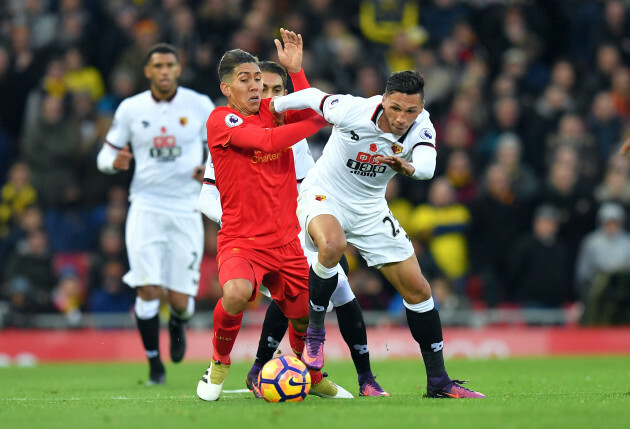 Liverpool v Watford - Premier League - Anfield