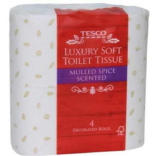 Tesco is selling 'mulled spice scented' bog roll for Christmas