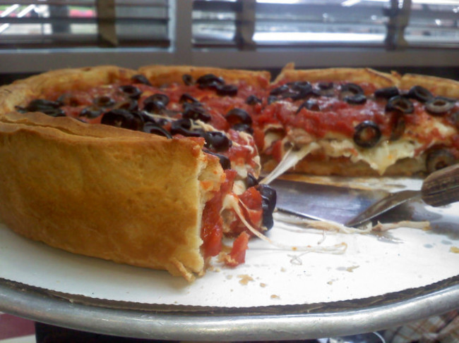 Chicago deep dish