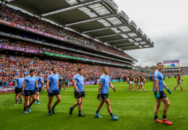 Cian O’Sullivan, James McCarthy, David Byrne, Jonny Cooper and Philip McMahon