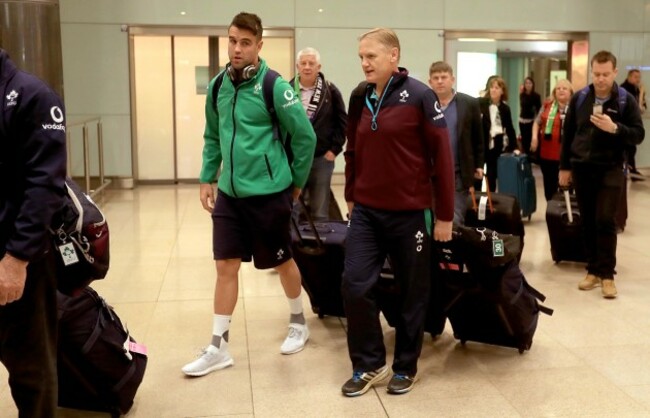Conor Murray and Joe Schmidt