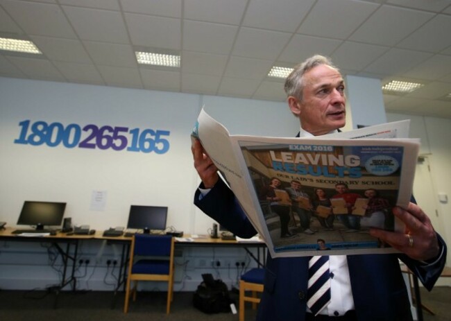 File Photo TALKS CONTINUE TODAY in a bid to avert next week&rsquo;s teachers strike, as Minister Richard Bruton again warned a large number of schools will have to close.