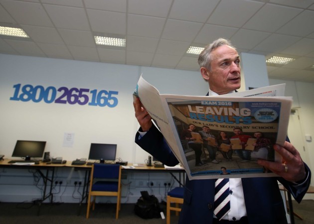 File Photo TALKS CONTINUE TODAY in a bid to avert next week’s teachers strike, as Minister Richard Bruton again warned a large number of schools will have to close.