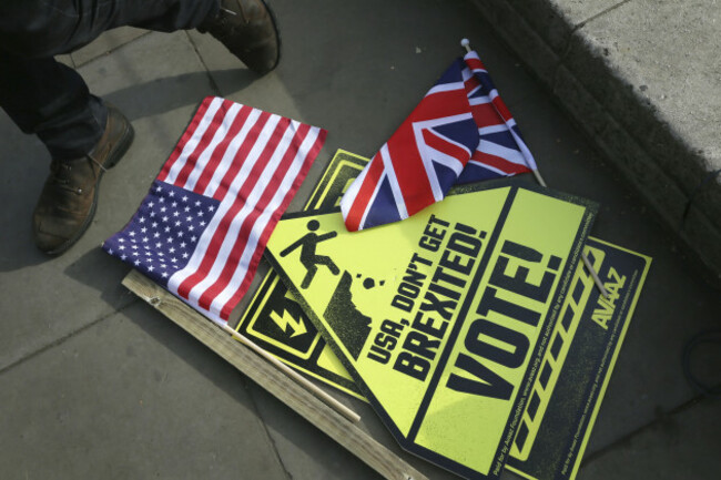 Britain US 2016 Election