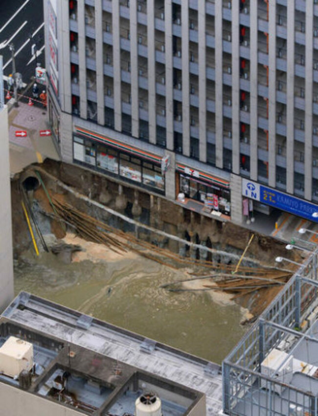 Japan Sinkhole