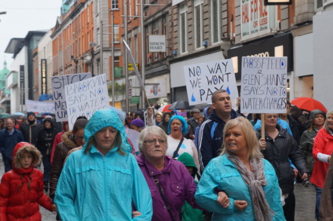 water protest