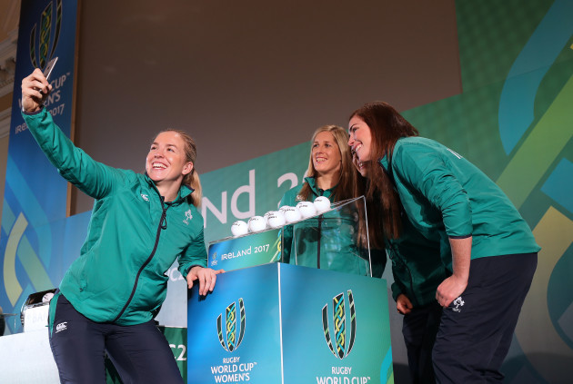 Niamh Briggs, Alison Miller, Claire McLaughlin and Nora Stapleton